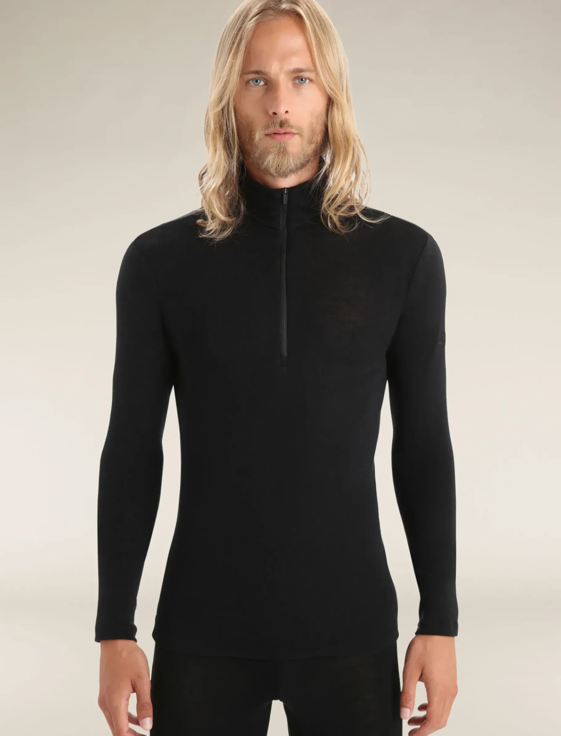 Herren Icebreaker Funktionswäsche & Base Layer^Merino 175 Everyday Thermo-Langarmshirt Mit Halblangem Reisverschluss Herren