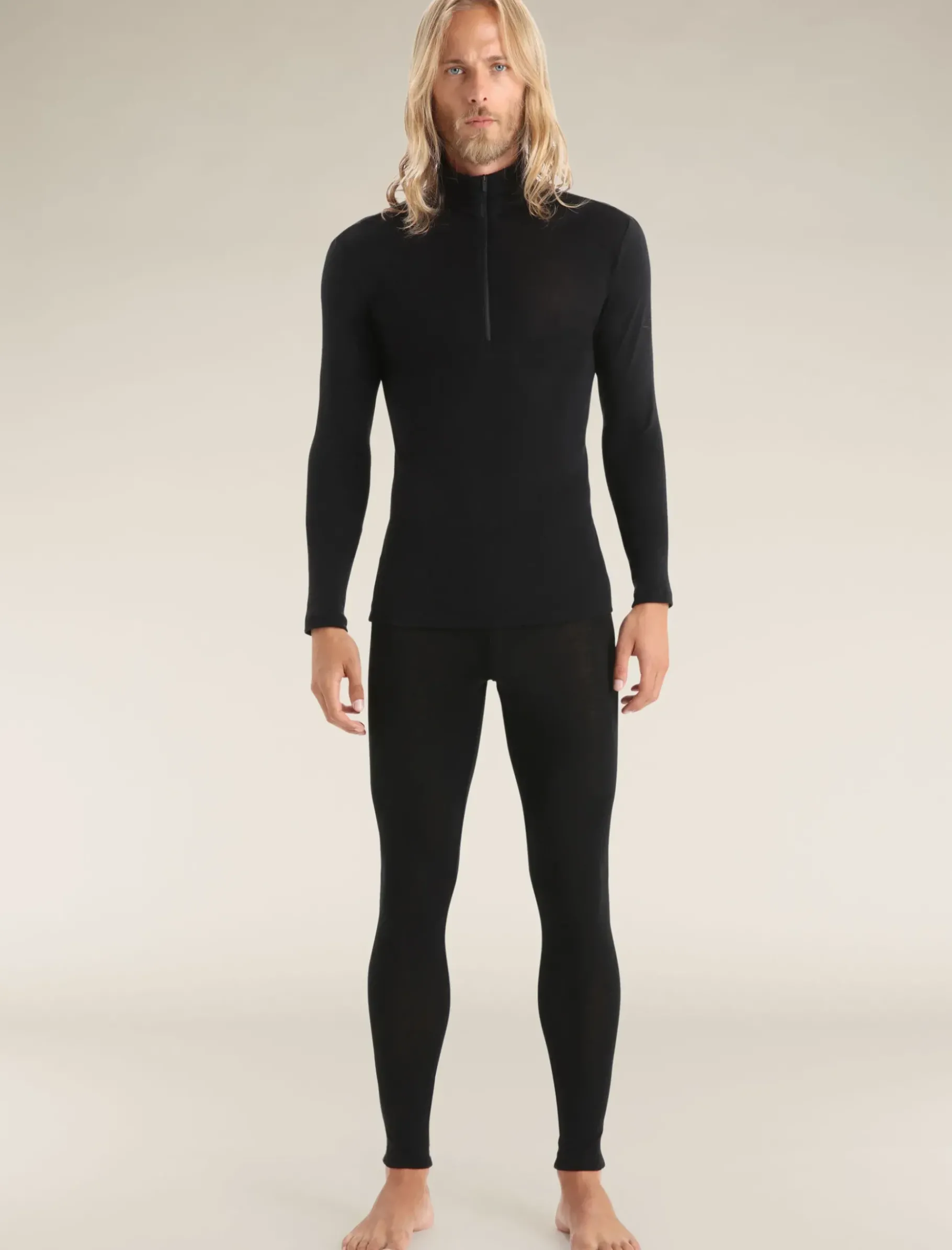 Herren Icebreaker Funktionswäsche & Base Layer^Merino 175 Everyday Thermo-Langarmshirt Mit Halblangem Reisverschluss Herren