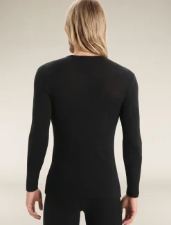 Herren Icebreaker Funktionswäsche & Base Layer^Merino 175 Everyday Thermo-Langarmshirt Mit Rundhalsausschnitt Herren