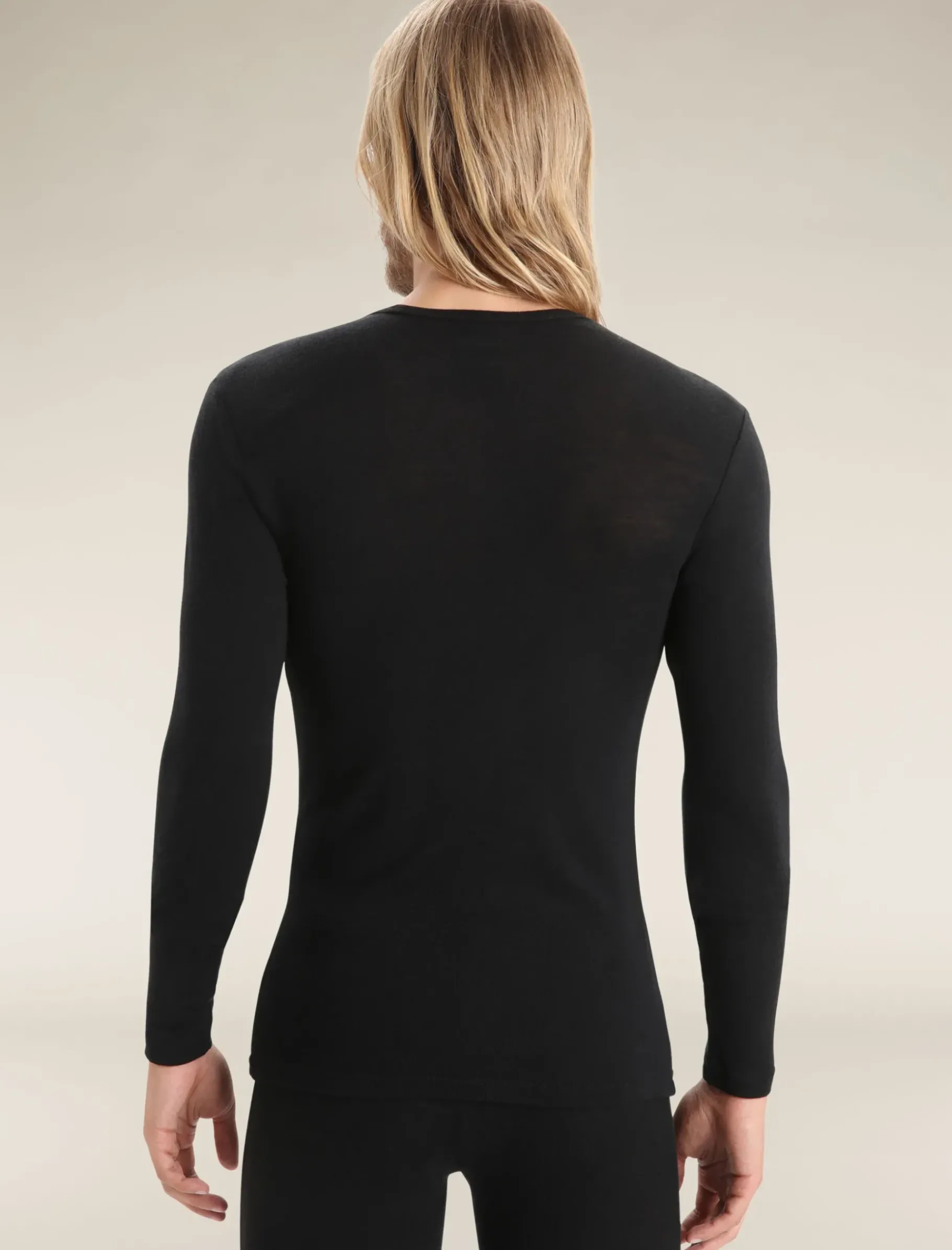 Herren Icebreaker Funktionswäsche & Base Layer^Merino 175 Everyday Thermo-Langarmshirt Mit Rundhalsausschnitt Herren