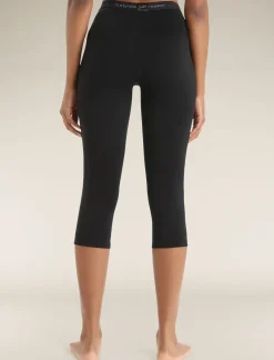 Damen Icebreaker Funktionswäsche & Base Layer^Merino 200 Oasis 3/4 Thermo-Leggings Damen