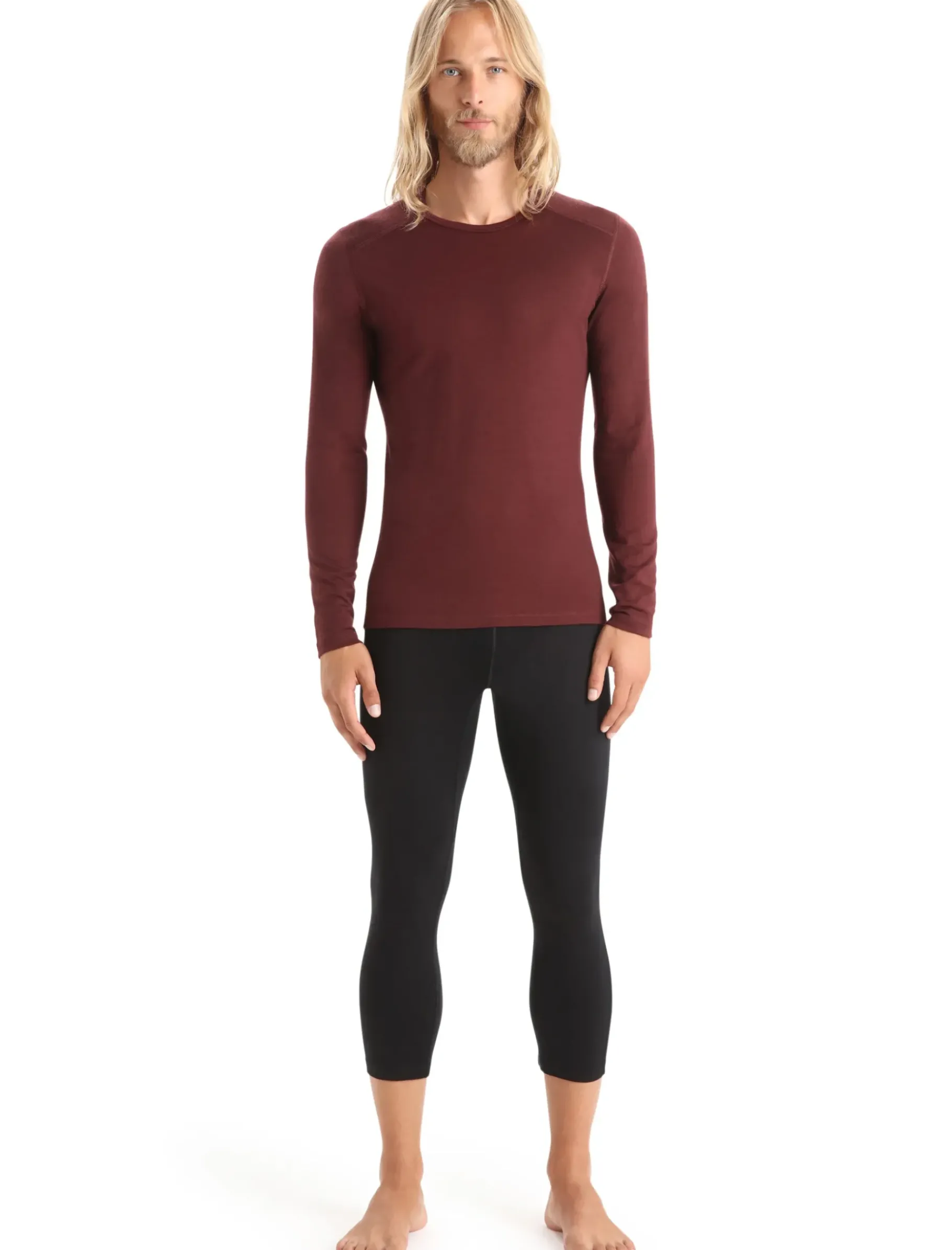 Herren Icebreaker Funktionswäsche & Base Layer^Merino 200 Oasis 3/4 Thermo-Leggings Herren