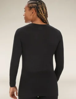 Damen Icebreaker Funktionswäsche & Base Layer^Merino 200 Oasis Langarmshirt Mit V-Ausschnitt Damen