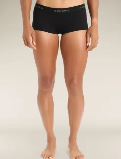 Damen Icebreaker Unterwäsche & Bhs^Merino 200 Oasis Thermo-Boy-Shorts Damen