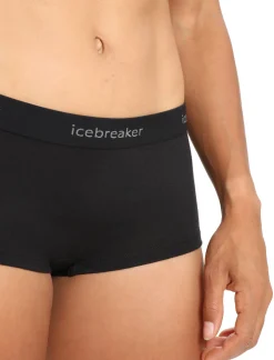 Damen Icebreaker Unterwäsche & Bhs^Merino 200 Oasis Thermo-Boy-Shorts Damen