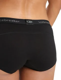 Damen Icebreaker Unterwäsche & Bhs^Merino 200 Oasis Thermo-Boy-Shorts Damen