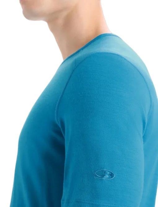 Herren Icebreaker Funktionswäsche & Base Layer^Merino 200 Oasis Thermo-Kurzarmshirt Mit Rundhalsausschnitt Herren