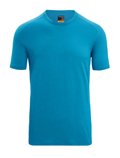 Herren Icebreaker Funktionswäsche & Base Layer^Merino 200 Oasis Thermo-Kurzarmshirt Mit Rundhalsausschnitt Herren