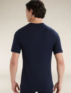 Herren Icebreaker Funktionswäsche & Base Layer^Merino 200 Oasis Thermo-Kurzarmshirt Mit Rundhalsausschnitt Herren