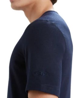 Herren Icebreaker Funktionswäsche & Base Layer^Merino 200 Oasis Thermo-Kurzarmshirt Mit Rundhalsausschnitt Herren