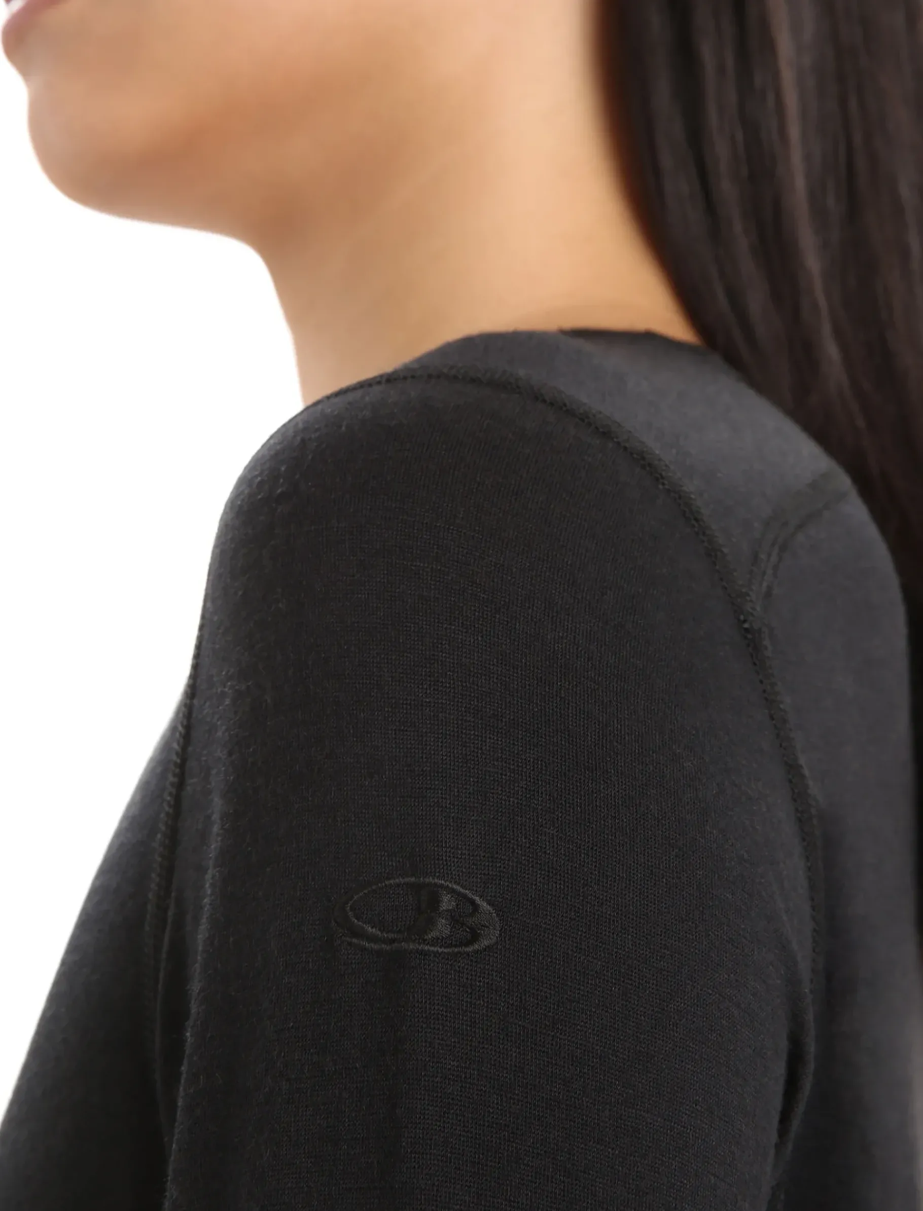 Damen Icebreaker Funktionswäsche & Base Layer^Merino 200 Oasis Thermo-Langarmshirt Mit U-Ausschnitt Damen