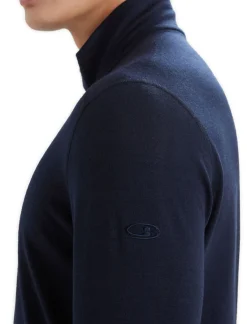 Herren Icebreaker Funktionswäsche & Base Layer^Merino 200 Oasis Thermo-Langarmshirt Mit Halblangem Reisverschluss Herren