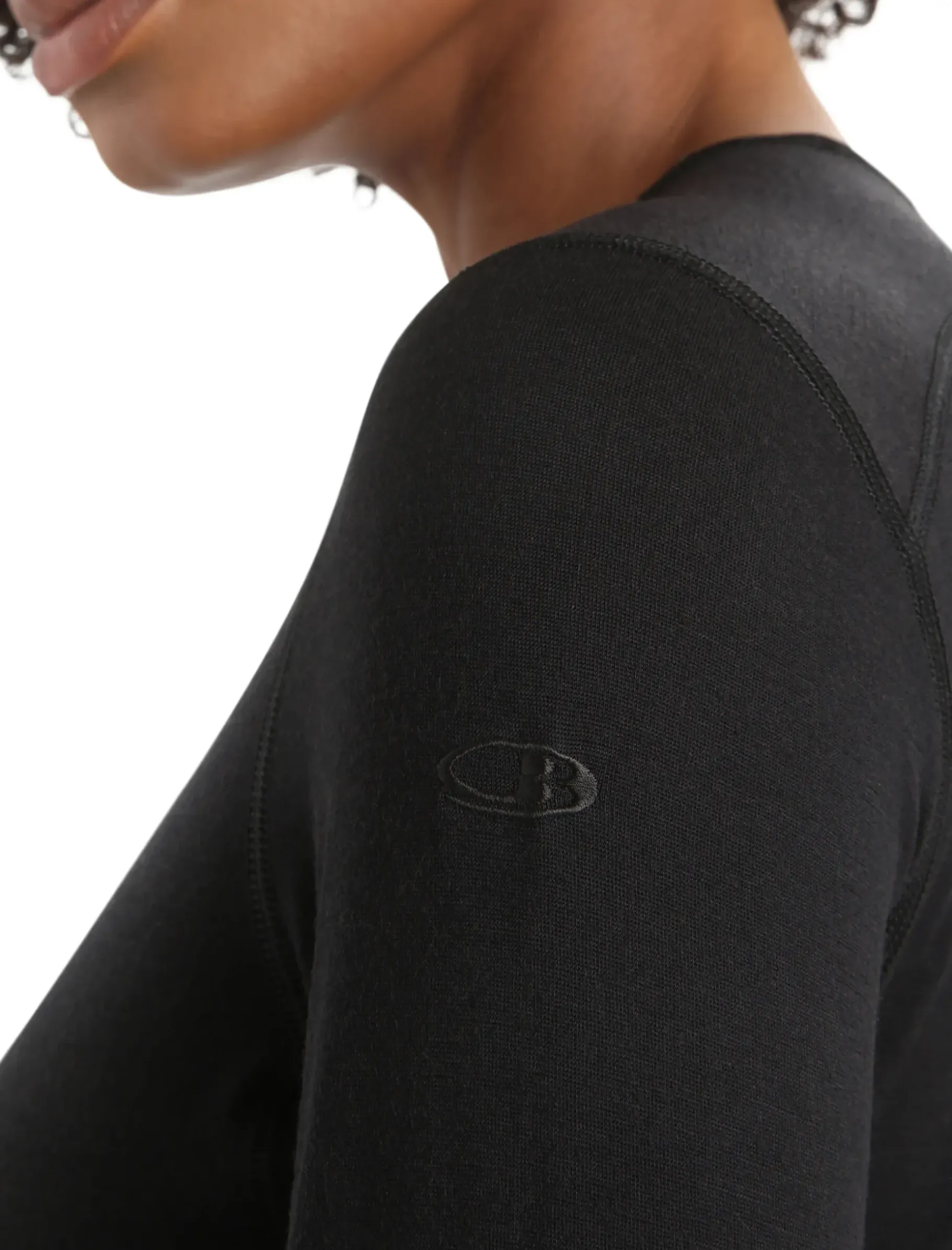 Damen Icebreaker Funktionswäsche & Base Layer^Merino 200 Oasis Thermo-Langarmshirt Mit Rundhalsausschnitt Damen
