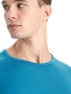 Herren Icebreaker Funktionswäsche & Base Layer^Merino 200 Oasis Thermo-Langarmshirt Mit Rundhalsausschnitt Herren