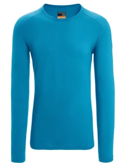 Herren Icebreaker Funktionswäsche & Base Layer^Merino 200 Oasis Thermo-Langarmshirt Mit Rundhalsausschnitt Herren