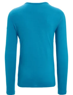 Herren Icebreaker Funktionswäsche & Base Layer^Merino 200 Oasis Thermo-Langarmshirt Mit Rundhalsausschnitt Herren