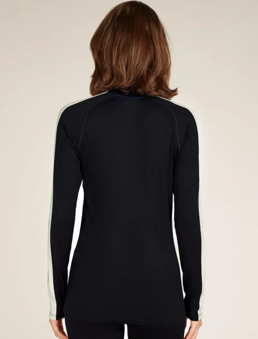 Damen Icebreaker Funktionswäsche & Base Layer^Merino 200 Sonebula Langarmshirt Mit Hohem Kragen Damen