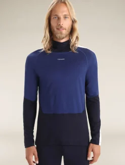 Herren Icebreaker Funktionswäsche & Base Layer^Merino 200 Sonebula Langarmshirt Mit Hohem Kragen Herren