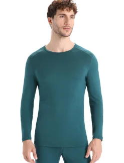 Herren Icebreaker Funktionswäsche & Base Layer^Merino 260 Tech Thermo-Langarmshirt Mit Rundhalsausschnitt Herren