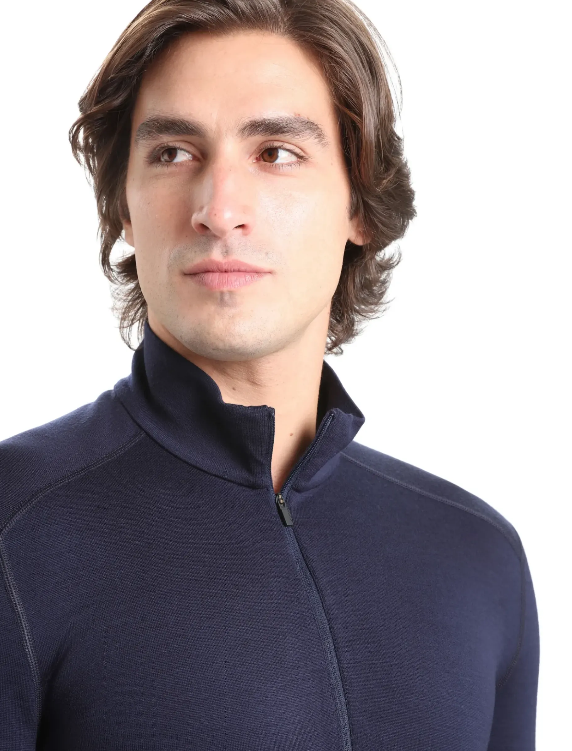 Herren Icebreaker Funktionswäsche & Base Layer^Merino 260 Tech Thermo-Langarmshirt Mit Halblangem Reisverschluss Herren