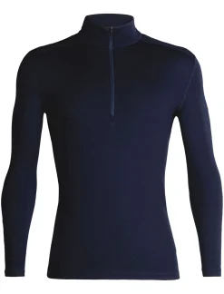 Herren Icebreaker Funktionswäsche & Base Layer^Merino 260 Tech Thermo-Langarmshirt Mit Halblangem Reisverschluss Herren