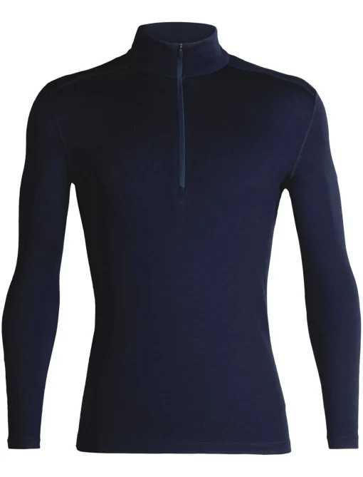 Herren Icebreaker Funktionswäsche & Base Layer^Merino 260 Tech Thermo-Langarmshirt Mit Halblangem Reisverschluss Herren