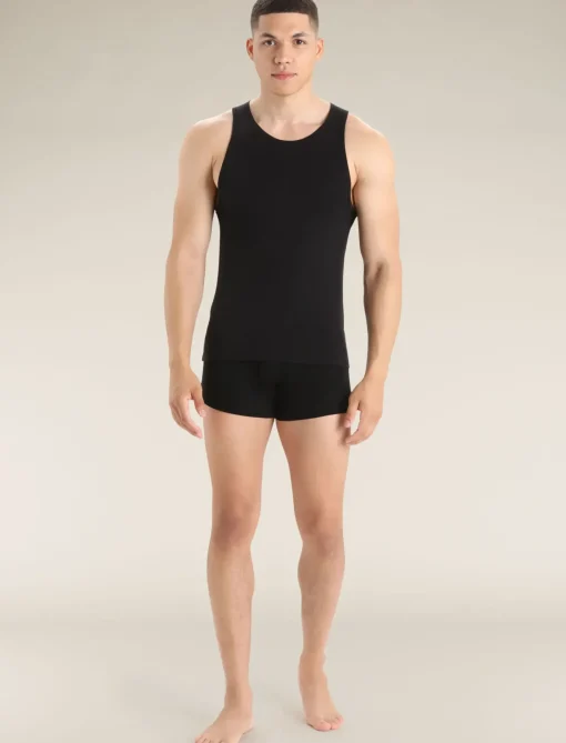 Herren Icebreaker Unterwäsche^Merino Anatomica Tanktop Herren