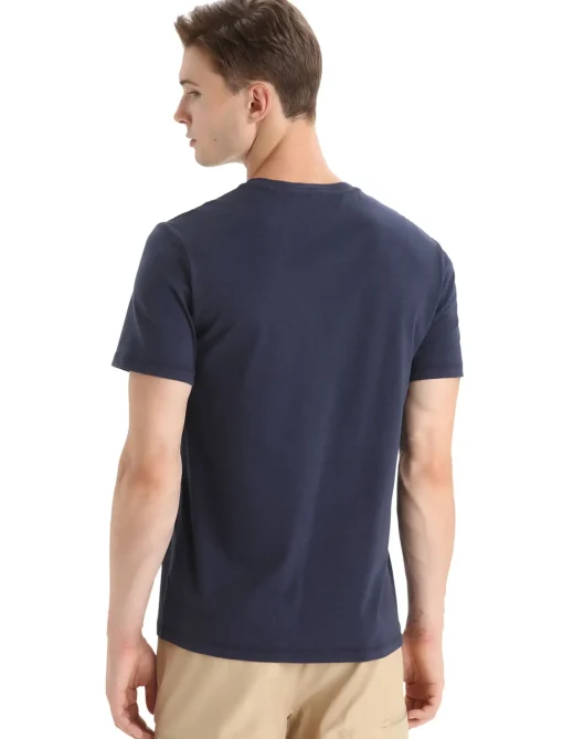 Herren Icebreaker Kurzarmshirts^Merino Central Classic T-Shirt Story Herren