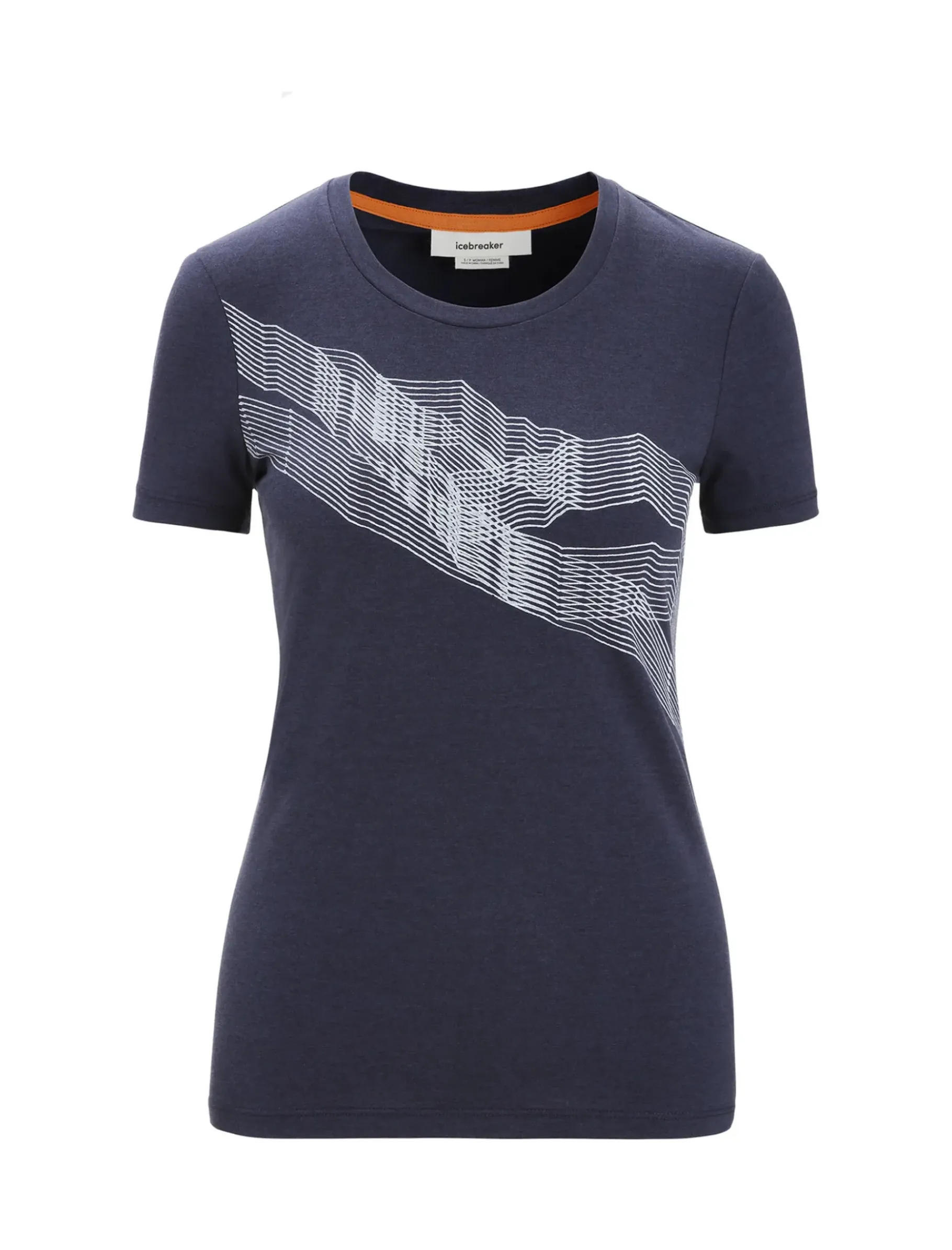 Damen Icebreaker Kurzarmshirts^Merino Central Classic T-Shirt St Anton Damen