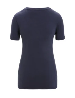 Damen Icebreaker Kurzarmshirts^Merino Central Classic T-Shirt St Anton Damen