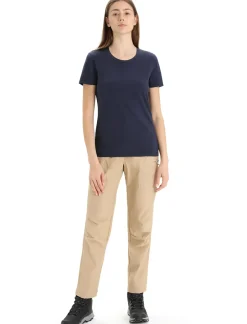Damen Icebreaker Kurzarmshirts^Merino Central Classic T-Shirt Damen