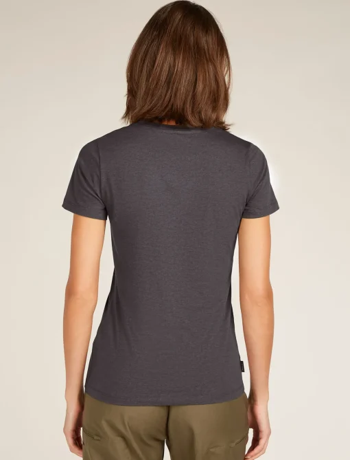 Damen Icebreaker Kurzarmshirts^Merino Central Classic T-Shirt Damen