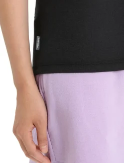 Damen Icebreaker Kurzarmshirts^Merino Central Classic T-Shirt Caravan Life Damen