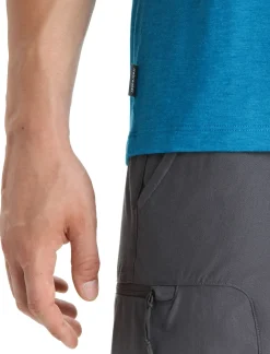 Herren Icebreaker Kurzarmshirts^Merino Central Classic T-Shirt St Anton Herren