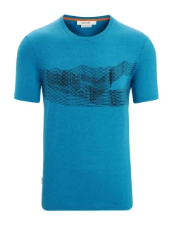 Herren Icebreaker Kurzarmshirts^Merino Central Classic T-Shirt St Anton Herren