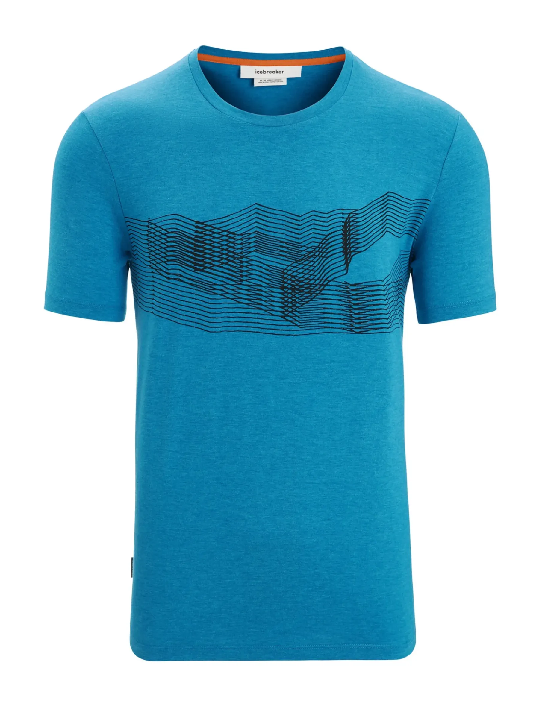 Herren Icebreaker Kurzarmshirts^Merino Central Classic T-Shirt St Anton Herren
