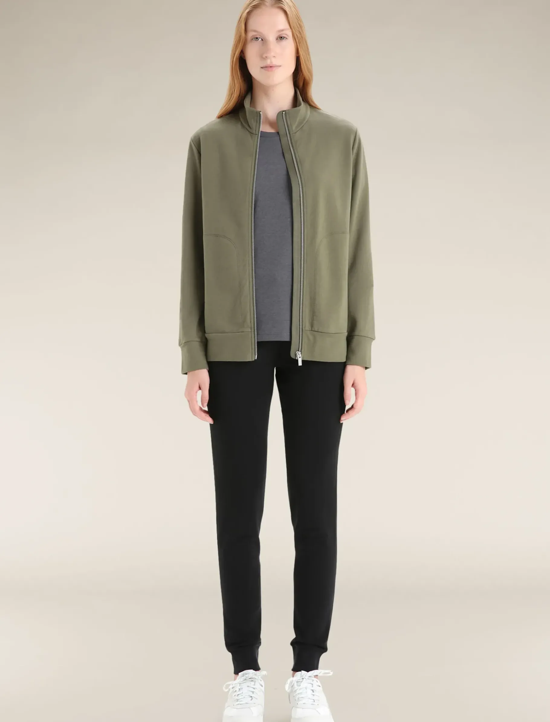 Damen Icebreaker Sweatshirts & Hoodies^Merino Central Classic Zip-Jacke Damen