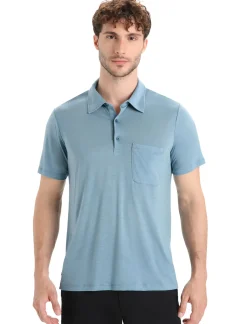 Herren Icebreaker Kurzarmshirts^Merino Drayden Polohemd Herren