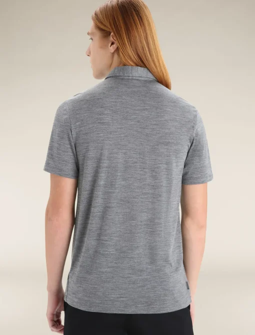 Herren Icebreaker Kurzarmshirts^Merino Drayden Polohemd Herren