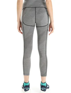 Damen Icebreaker Hosen & Leggings^Merino Fastray High Rise Tights Gridlines Damen