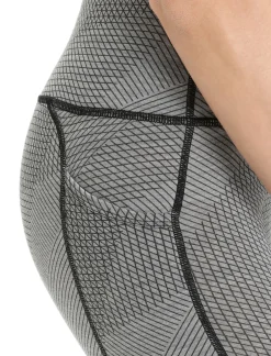 Damen Icebreaker Hosen & Leggings^Merino Fastray High Rise Tights Gridlines Damen