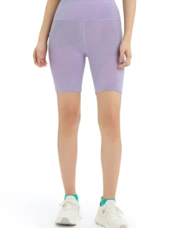 Damen Icebreaker Shorts^Merino Fastray High Rise Shorts Gridlines Damen
