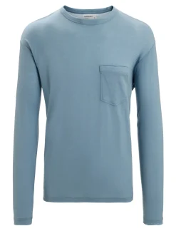 Herren Icebreaker Langärmlige Oberteile^Merino Granary Langarmshirt Mit Brusttasche Herren