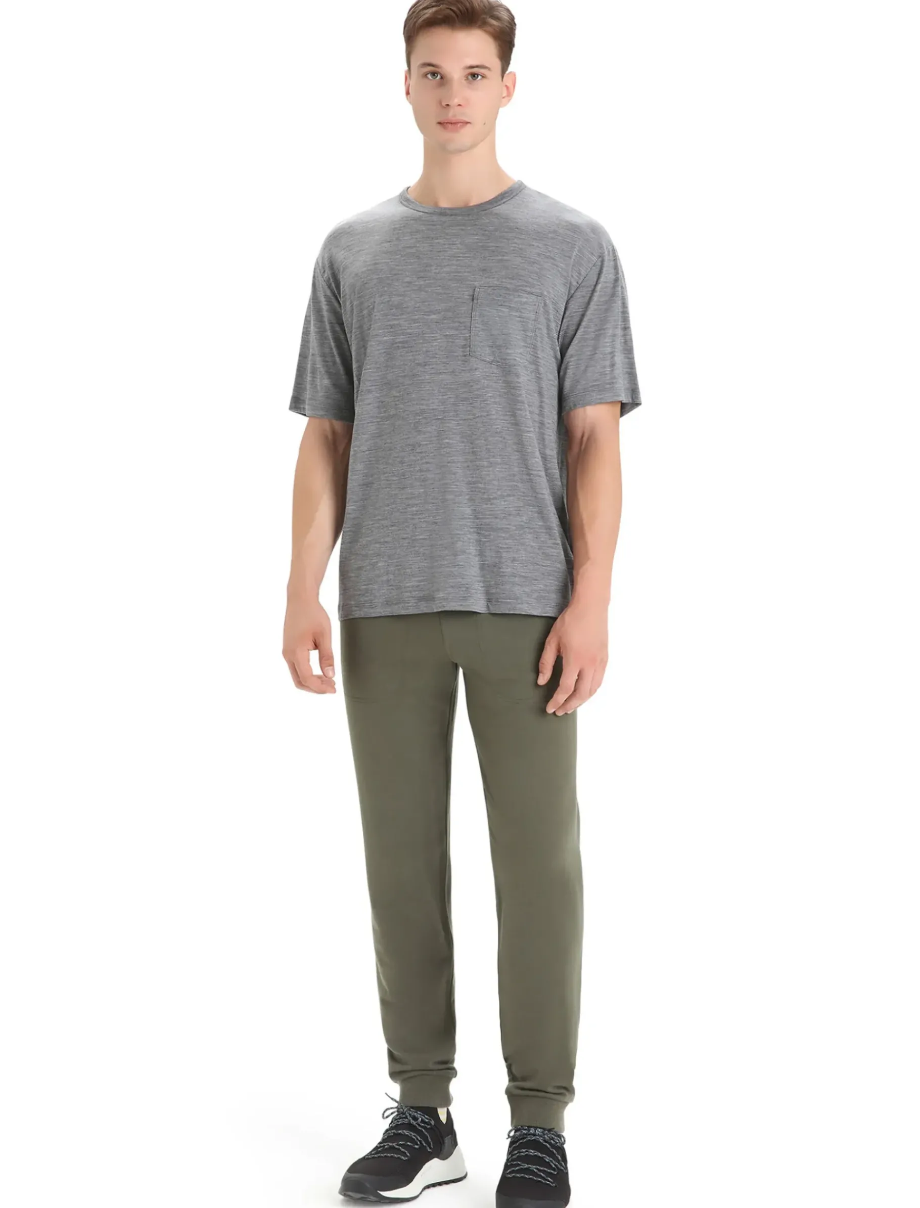 Herren Icebreaker Kurzarmshirts^Merino Granary T-Shirt Mit Brusttasche Herren