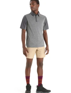 Herren Icebreaker Kurzarmshirts^Merino Hike Kurzarmshirt Herren