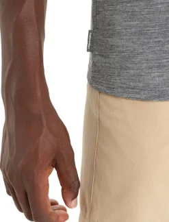 Herren Icebreaker Kurzarmshirts^Merino Hike Kurzarmshirt Herren