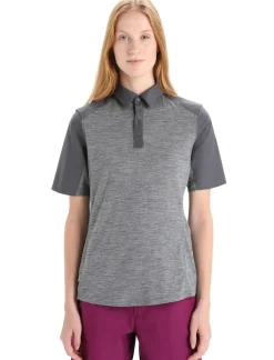 Damen Icebreaker Kurzarmshirts^Merino Hike Kurzarmshirt Damen