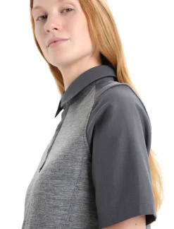 Damen Icebreaker Kurzarmshirts^Merino Hike Kurzarmshirt Damen