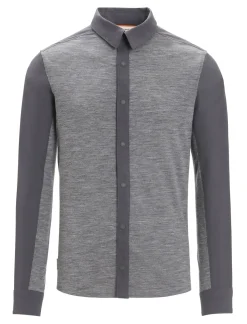 Herren Icebreaker Langärmlige Oberteile^Merino Hike Langarmshirt Herren