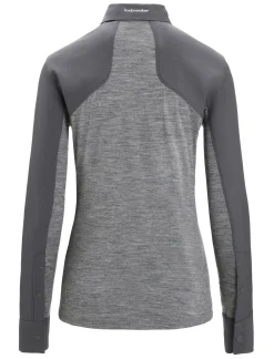 Damen Icebreaker Langärmlige Oberteile^Merino Hike Langarmshirt Damen